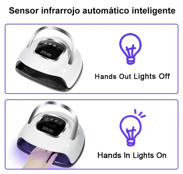 Foto 5 pulgar | Xtellar Esmalte De Uñas Uv Led Con Kit De Manicura Profesional De 220w - Brilla Con Uñas Perfectas