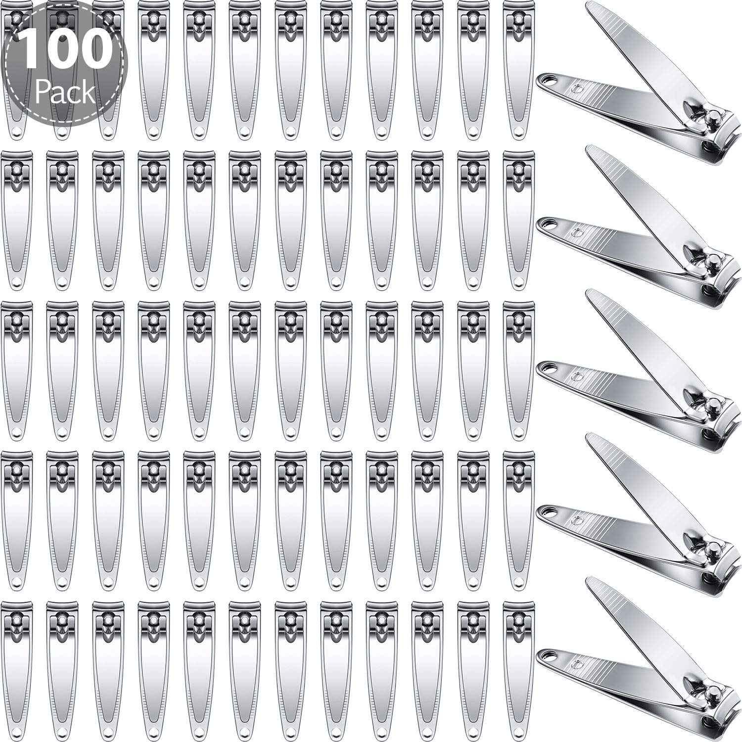 Foto 1 | Set De Cortaúñas Mudder, 100 Piezas, Acero Inoxidable - Venta Internacional.