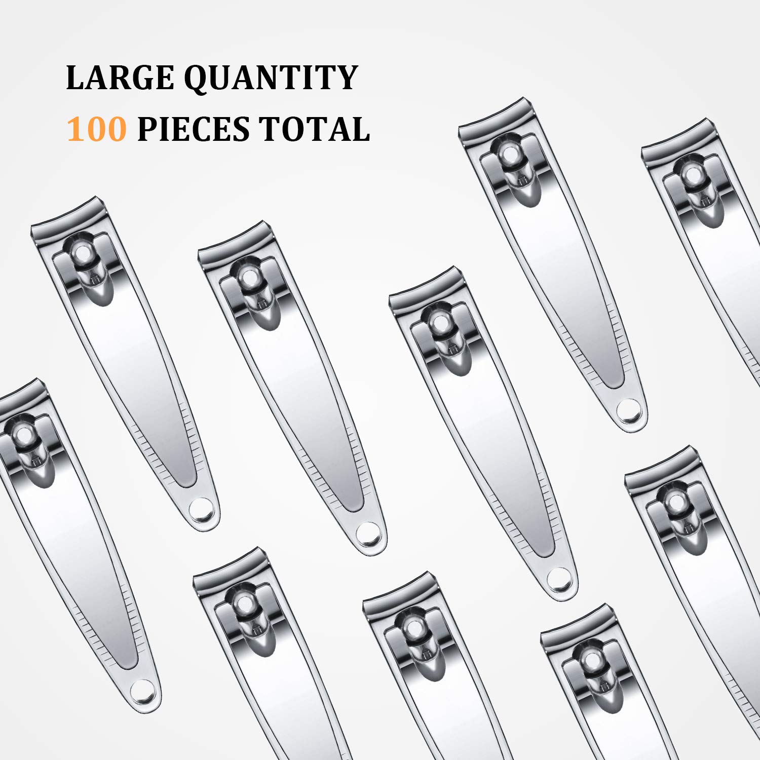 Foto 3 | Set De Cortaúñas Mudder, 100 Piezas, Acero Inoxidable - Venta Internacional.