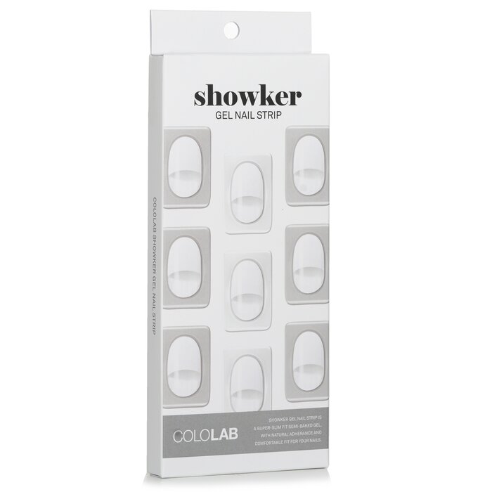 Foto 2 pulgar | Tira De Uñas De Gel Cololab Cna802 Classic White Waterproof - Venta Internacional.