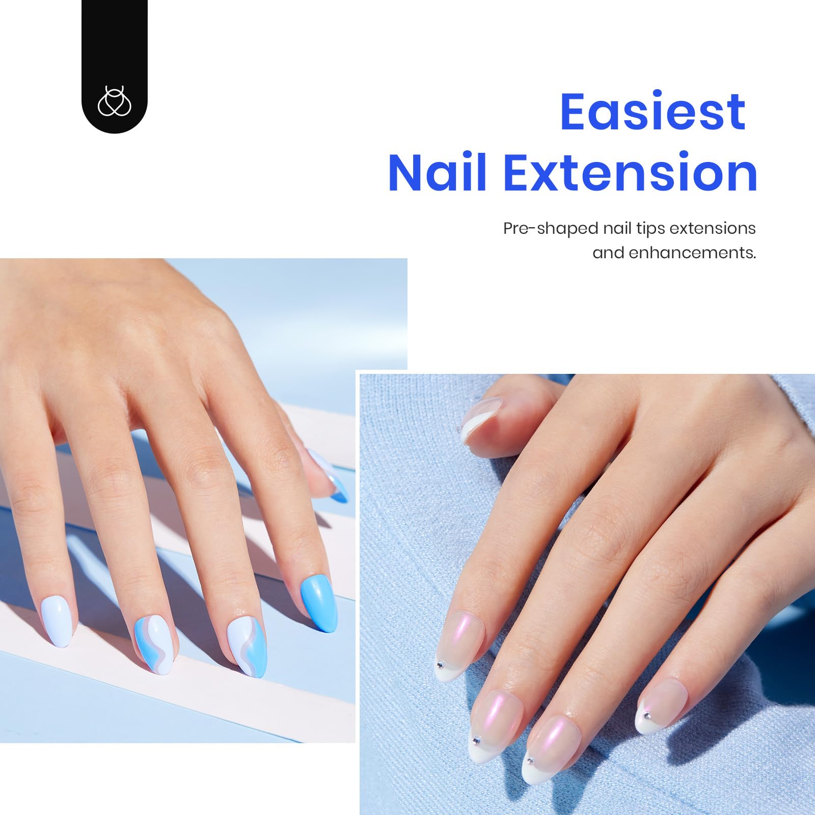 Foto 4 pulgar | Set De Extensiones De Uñas Beetles, Kit De Uñas De Gel Con 500 Puntas Para Uñas - Venta Internacional.