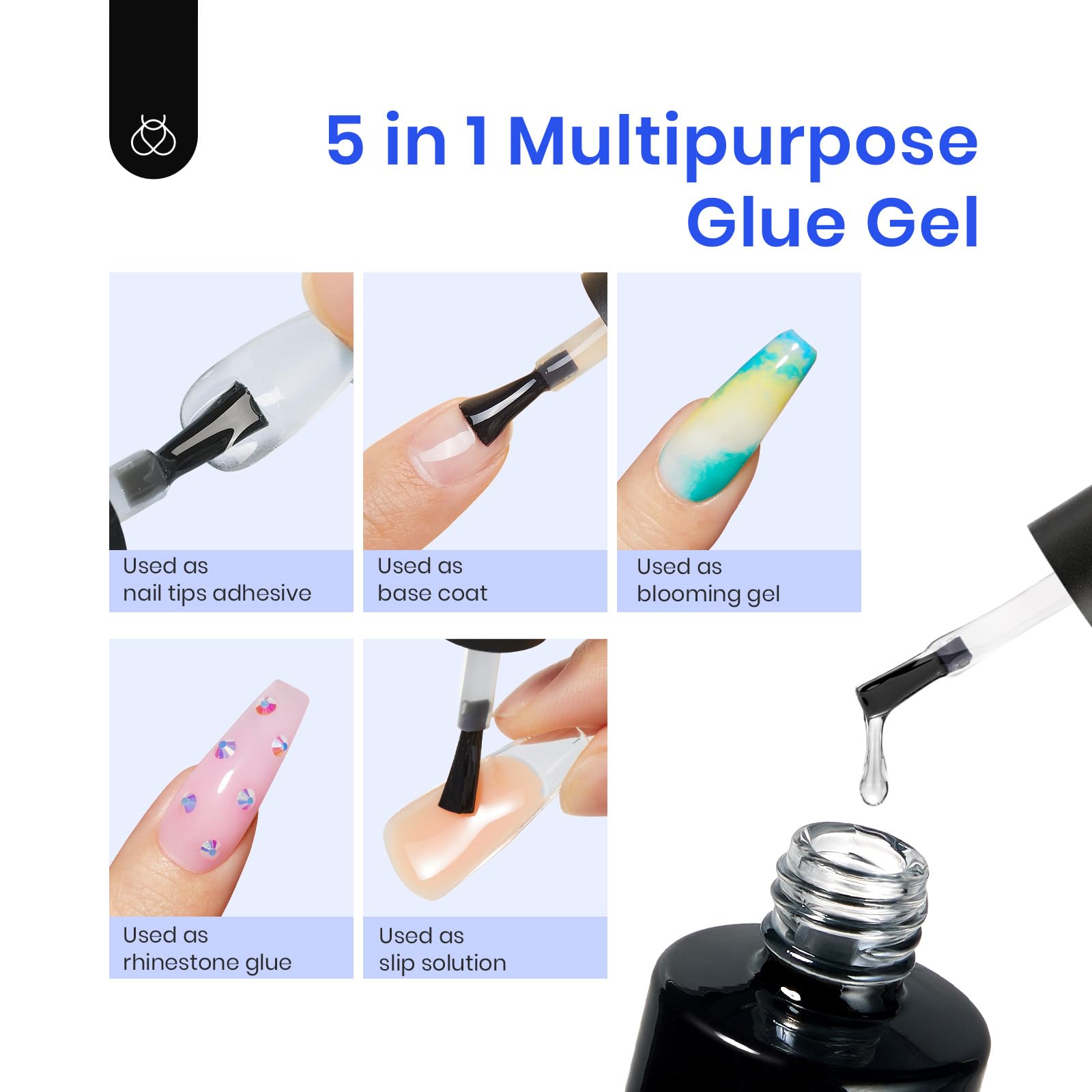 Foto 6 pulgar | Set De Extensiones De Uñas Beetles, Kit De Uñas De Gel Con 500 Puntas Para Uñas - Venta Internacional.