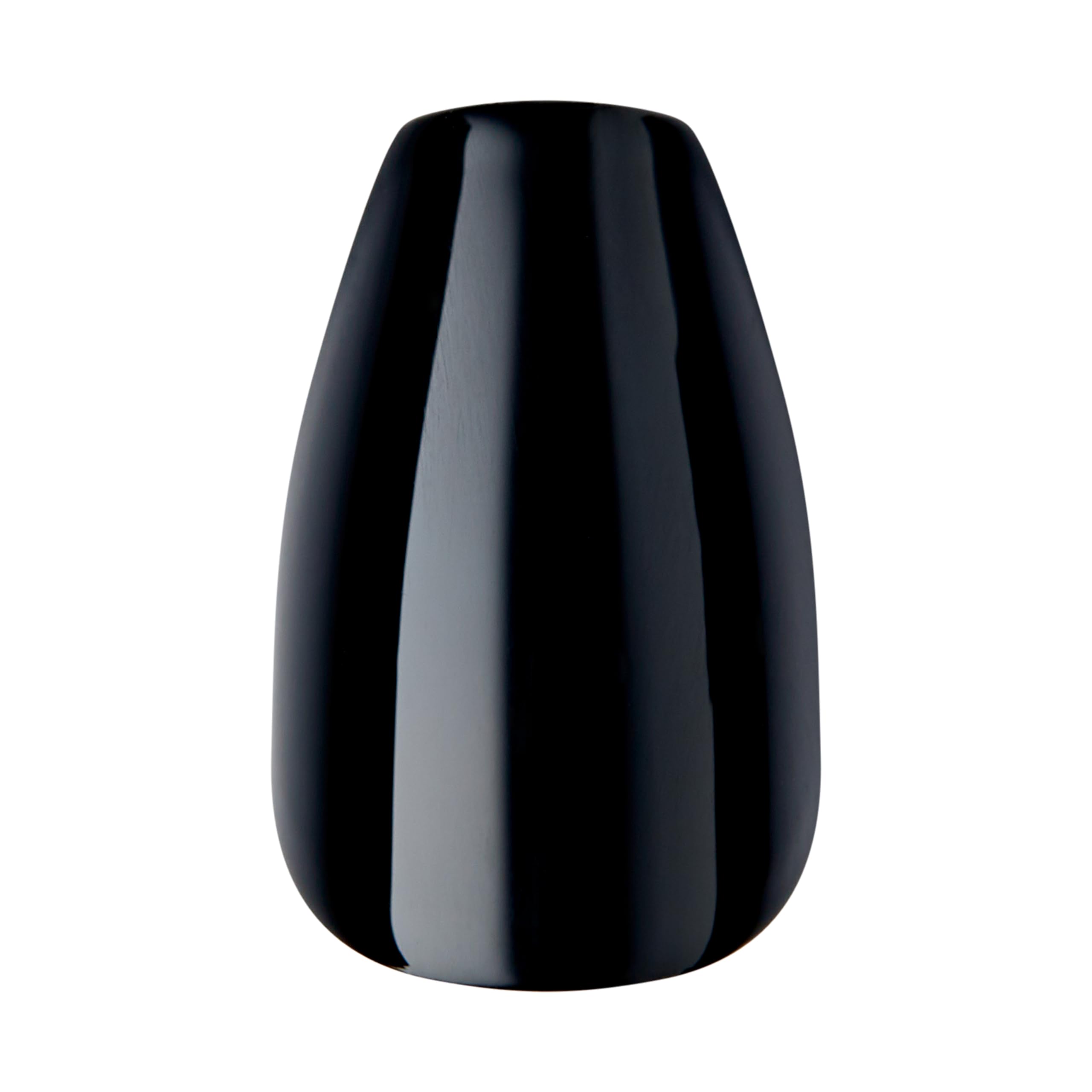 Foto 8 pulgar | Press-on Nails Kiss Voguish Fantasy «hush Rush» Black Coffin - Venta Internacional.