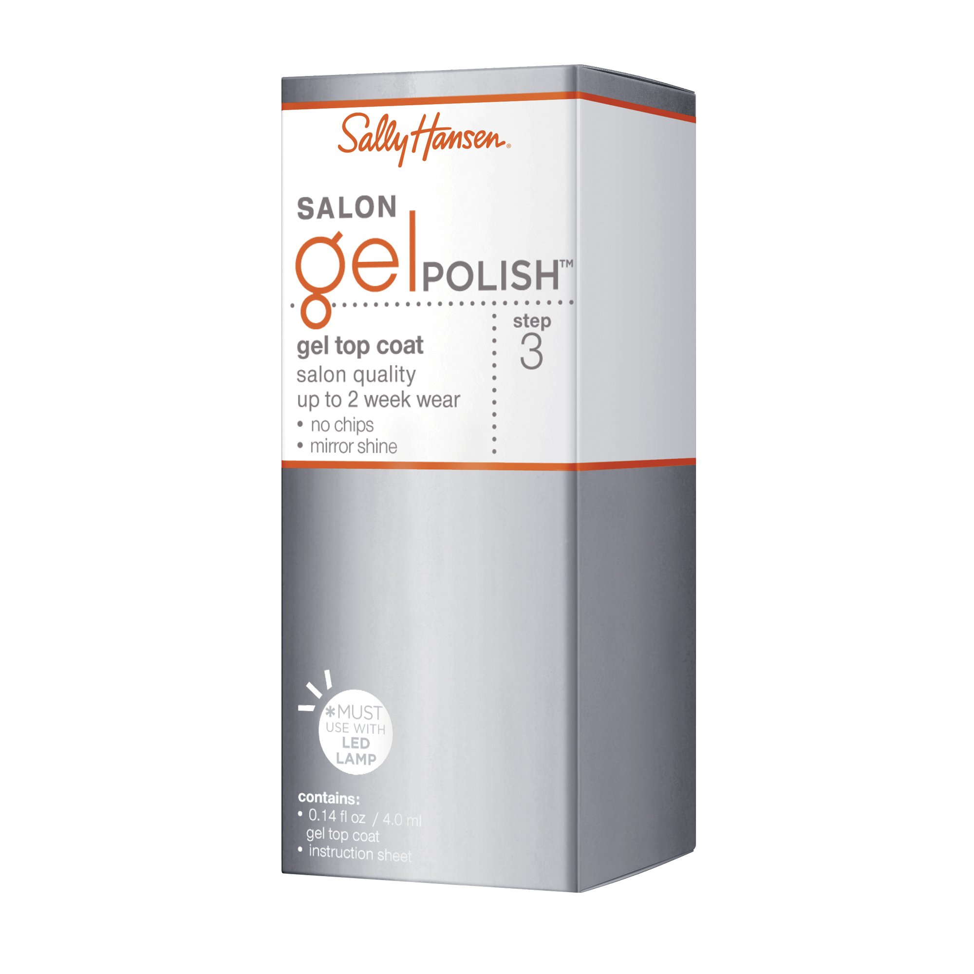 Foto 3 pulgar | Capa Superior En Gel Para Uñas Sally Hansen Salon Gel Polish™ - Venta Internacional.