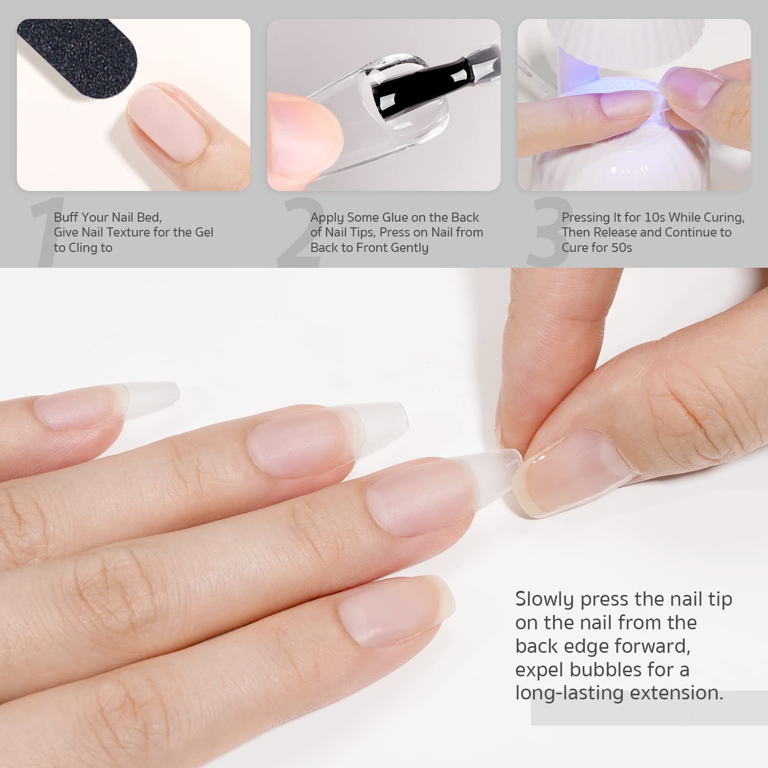 Foto 3 pulgar | Pegamento De Uñas Gaoy Gel X 16 Ml 2 En 1 Para Uñas Acrílicas Con Capa Base - Venta Internacional.