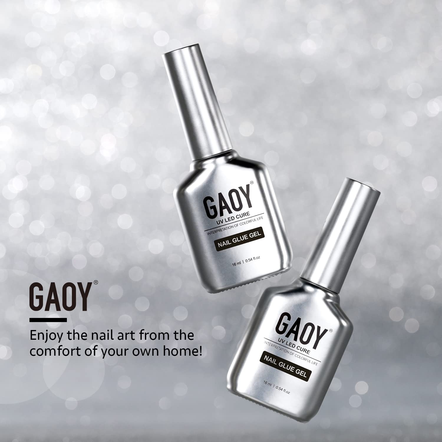 Foto 6 pulgar | Pegamento De Uñas Gaoy Gel X 16 Ml 2 En 1 Para Uñas Acrílicas Con Capa Base - Venta Internacional.