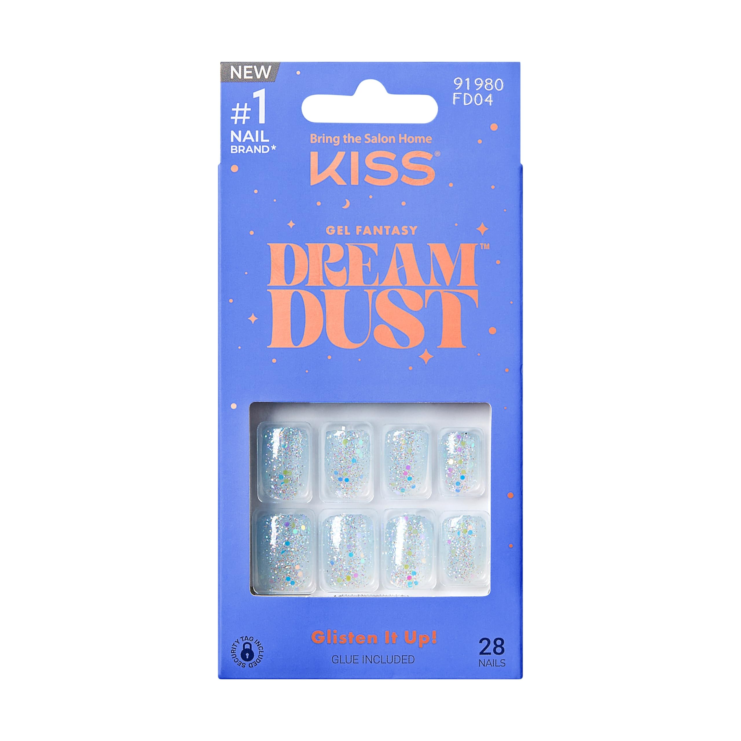 Foto 2 pulgar | Gel Kiss De Press-on Nails Fantasy Dreamdust Con Pegamento Para Uñas, 2 Ml - Venta Internacional.