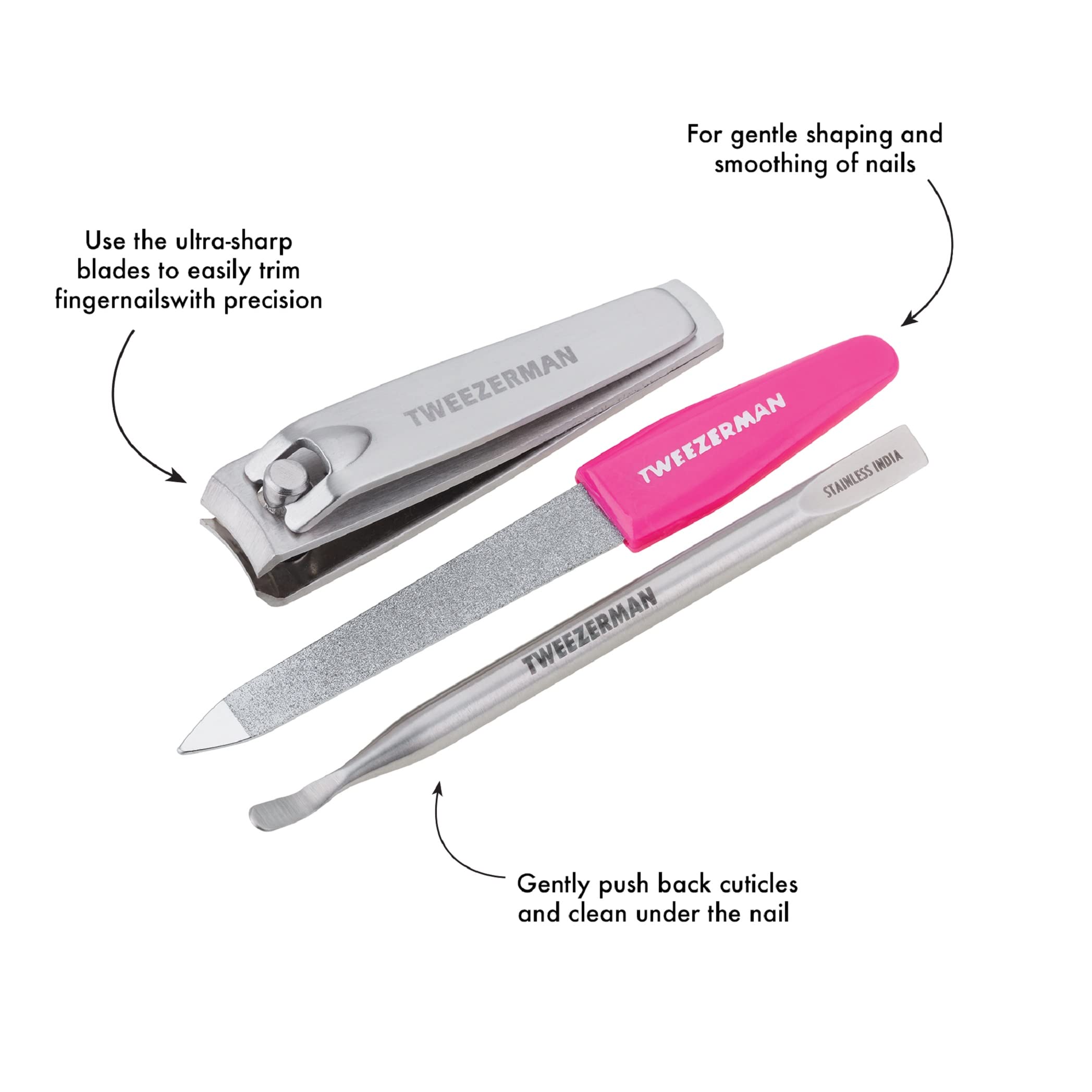 Foto 6 pulgar | Kit De Manicura Tweezerman Mini Con Cuchillas Ultra Afiladas - Venta Internacional.