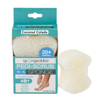 Foto 1 | Esponja Exfoliante Para Pies Spongables Pedi Scrub 20+ Coco - Venta Internacional.