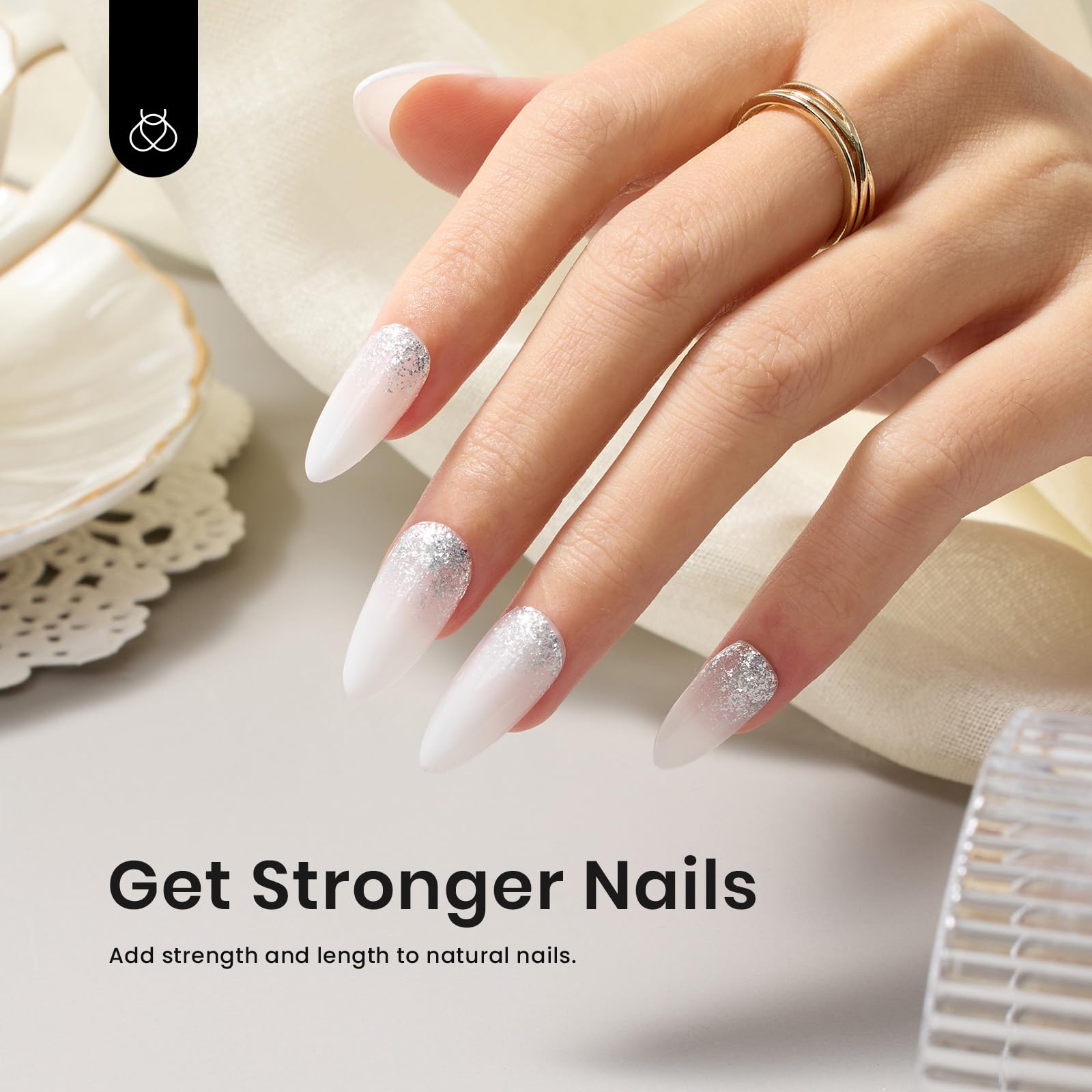 Foto 6 | Gel Constructor Para Uñas Beetles 7 En 1, Color Blanco Lechoso, 15 Ml - Venta Internacional.