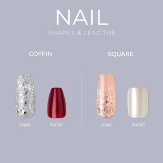Foto 3 | Gel Kiss Fantasy «midnight Snacks» De Press On Nails Con Pegamento - Venta Internacional.