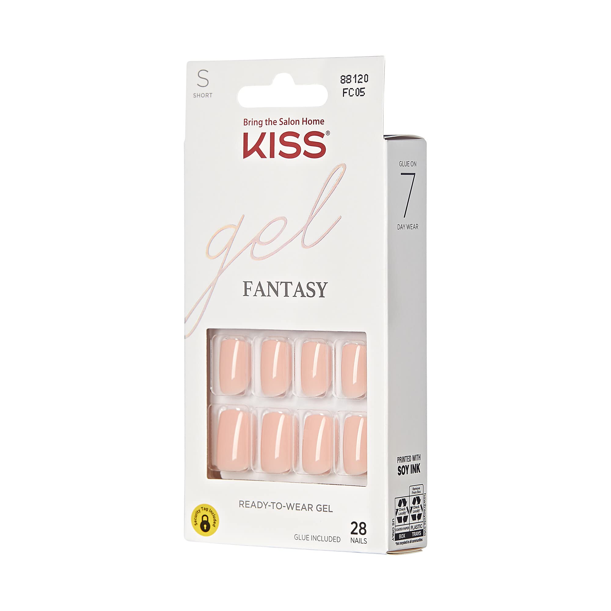 Foto 7 pulgar | Gel Kiss Fantasy «midnight Snacks» De Press On Nails Con Pegamento - Venta Internacional.