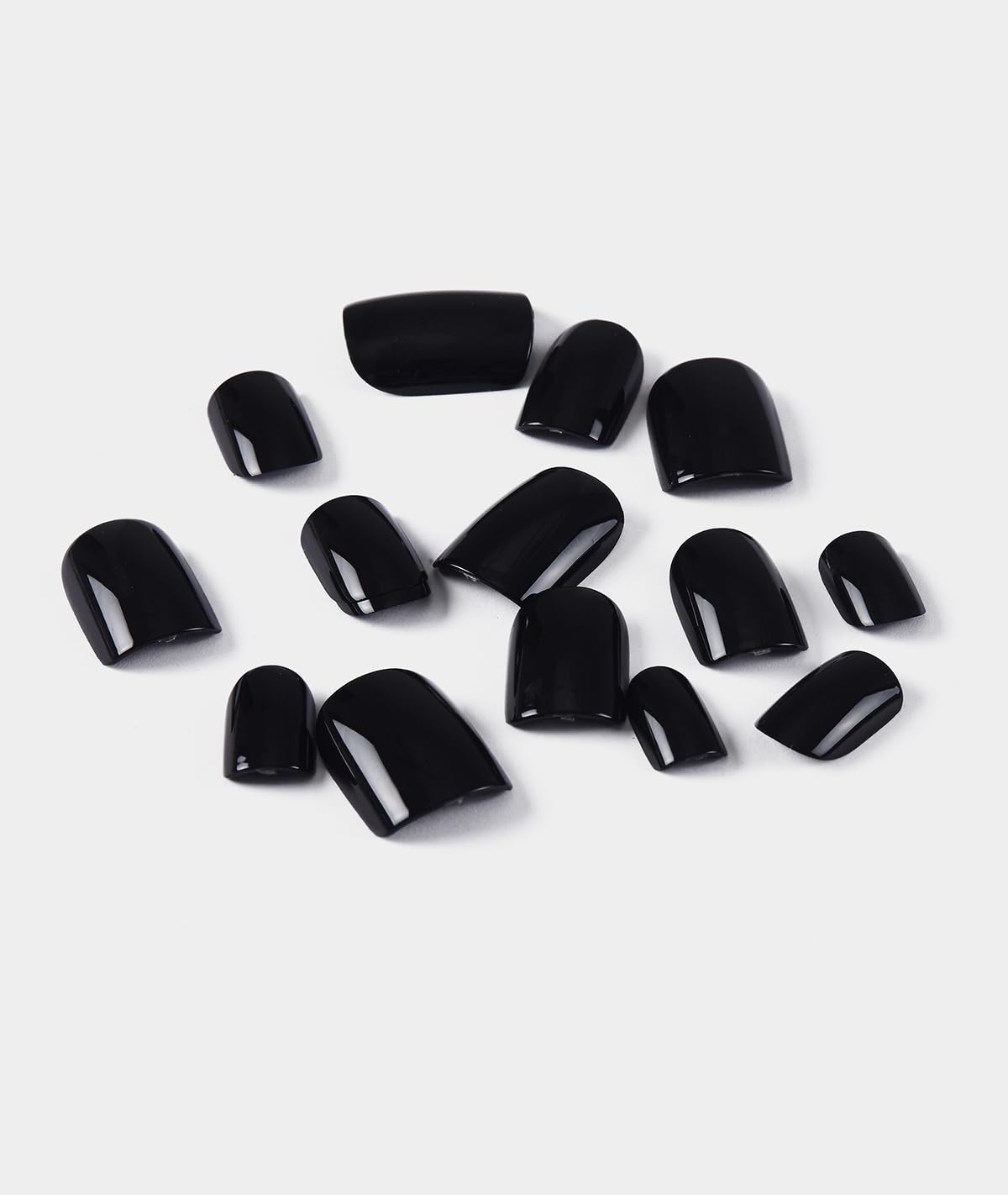 Foto 7 pulgar | Gel Fantasy «aim High» Kiss De Press On Nails, Color Negro, Con Forma De Cuclilla Corta - Venta Internacional.