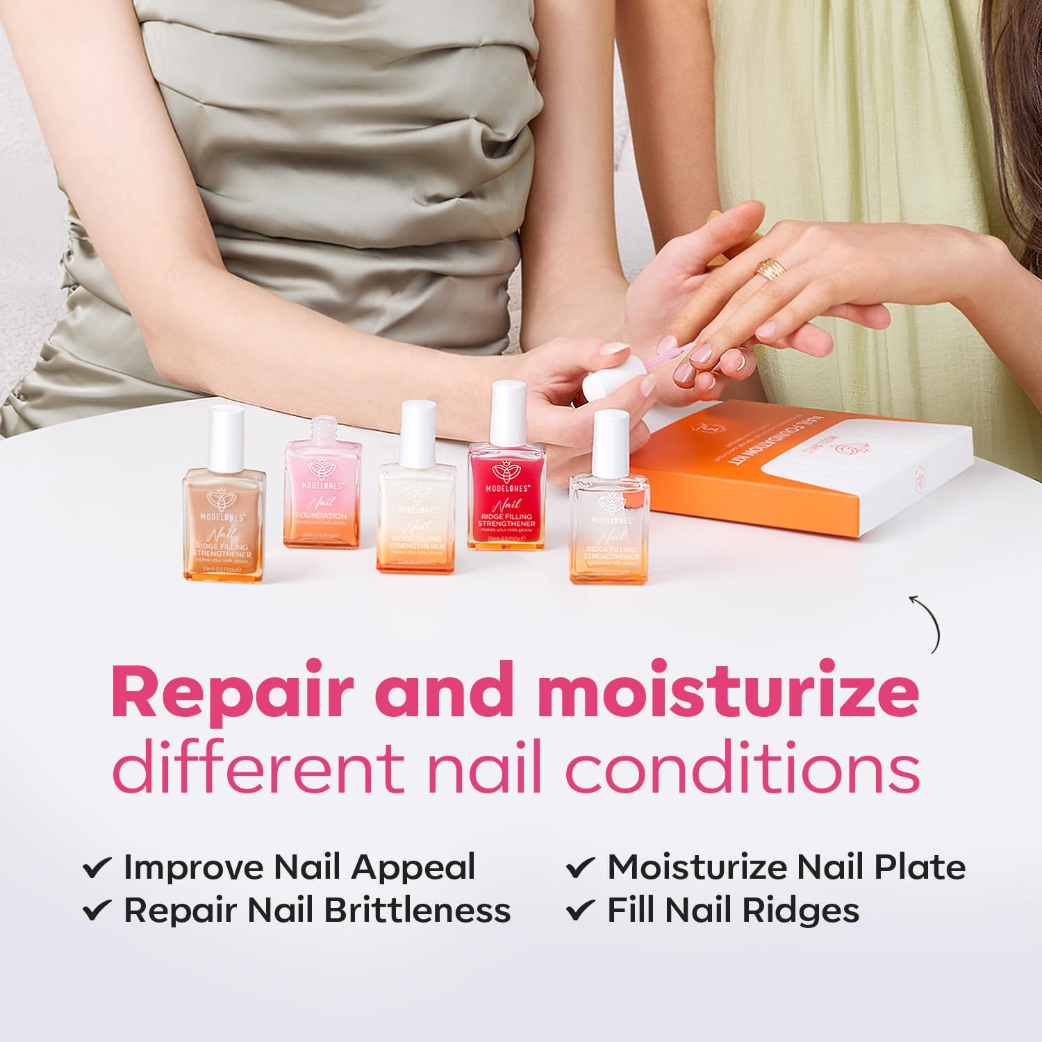 Foto 8 pulgar | Relleno Fortalecedor De Uñas Modelones 8 En Uno Para Uñas, 15 Ml - Venta Internacional.