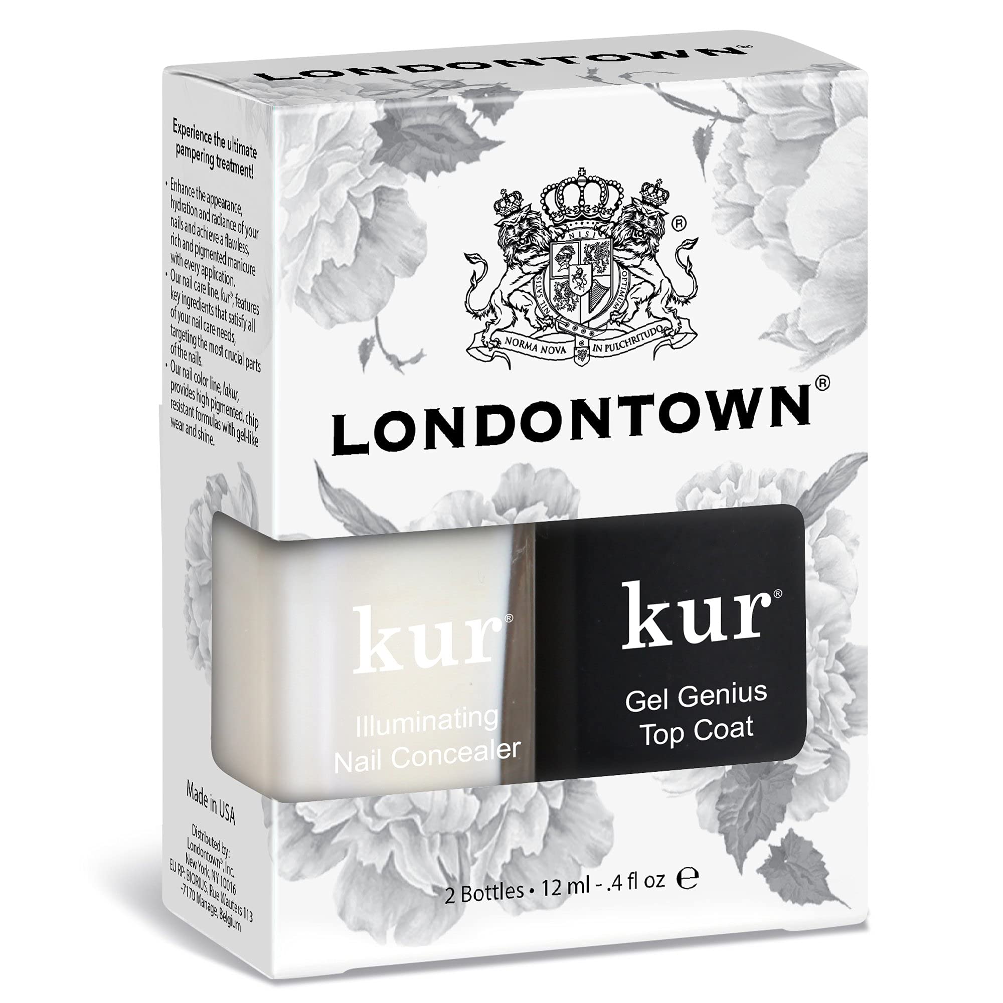 Foto 3 pulgar | Set Nail Conceal & Go Duo Londontown Para Uñas Lechosas - Venta Internacional.
