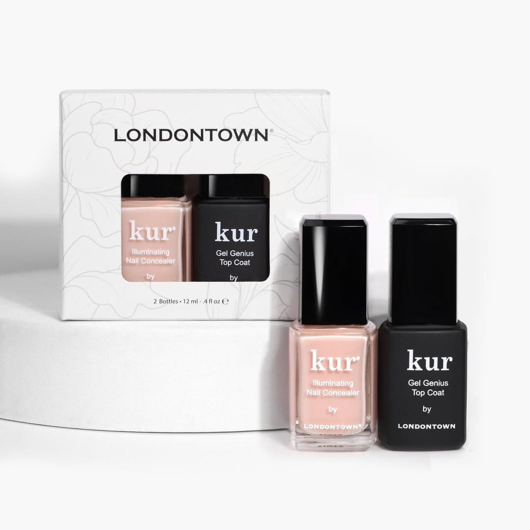 Foto 2 pulgar | Set Nail Conceal & Go Duo Londontown Kur Go Bubble, 12 Ml - Venta Internacional.