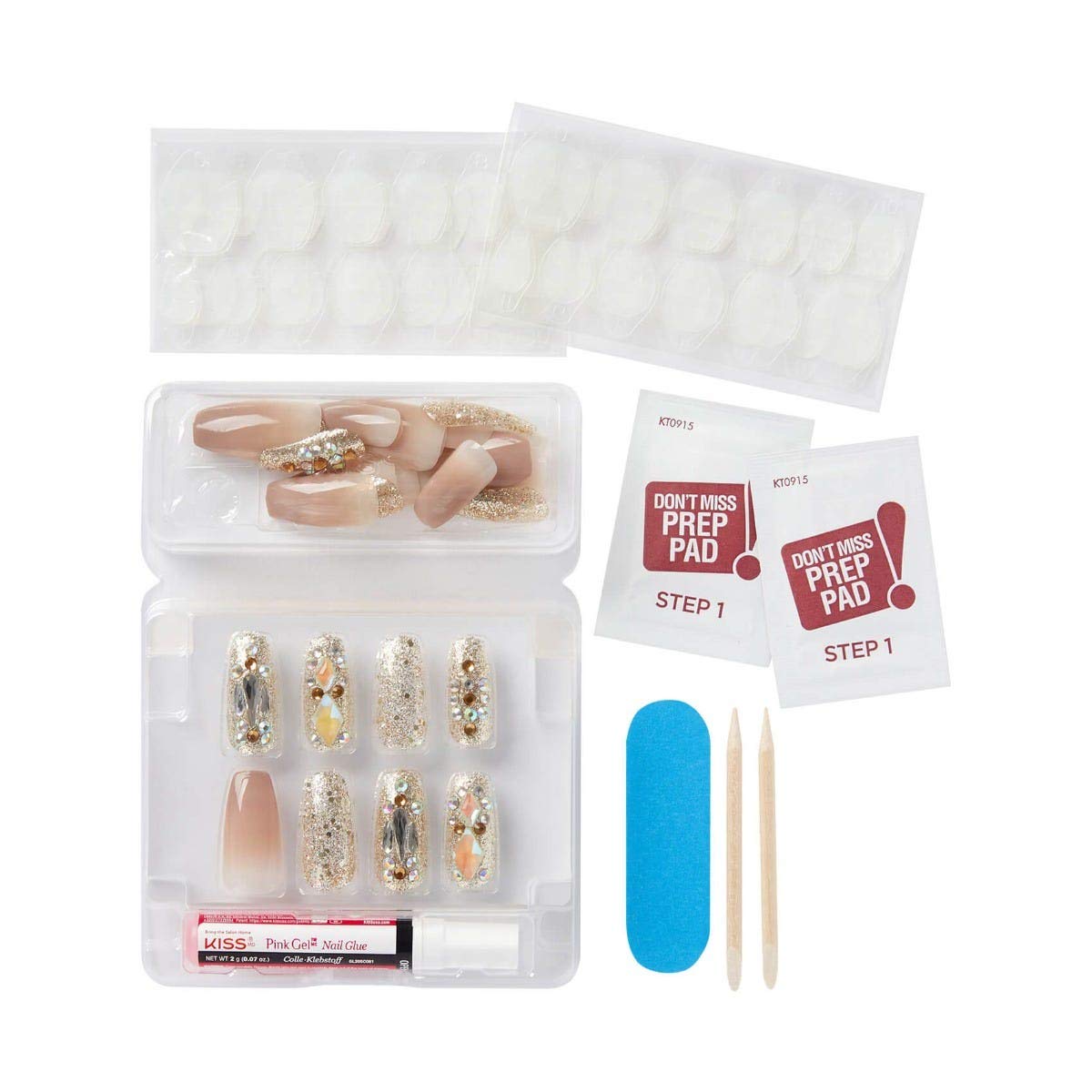 Foto 4 pulgar | Gel Kiss Majestic «my Crown» Para Uñas Postizas, 30 Pulgadas, Reutilizable Durante Mucho Tiempo - Venta Internacional.