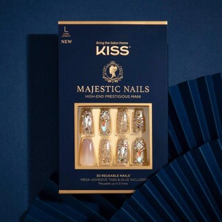 Foto 4 | Gel Kiss Majestic «my Crown» Para Uñas Postizas, 30 Pulgadas, Reutilizable Durante Mucho Tiempo - Venta Internacional.