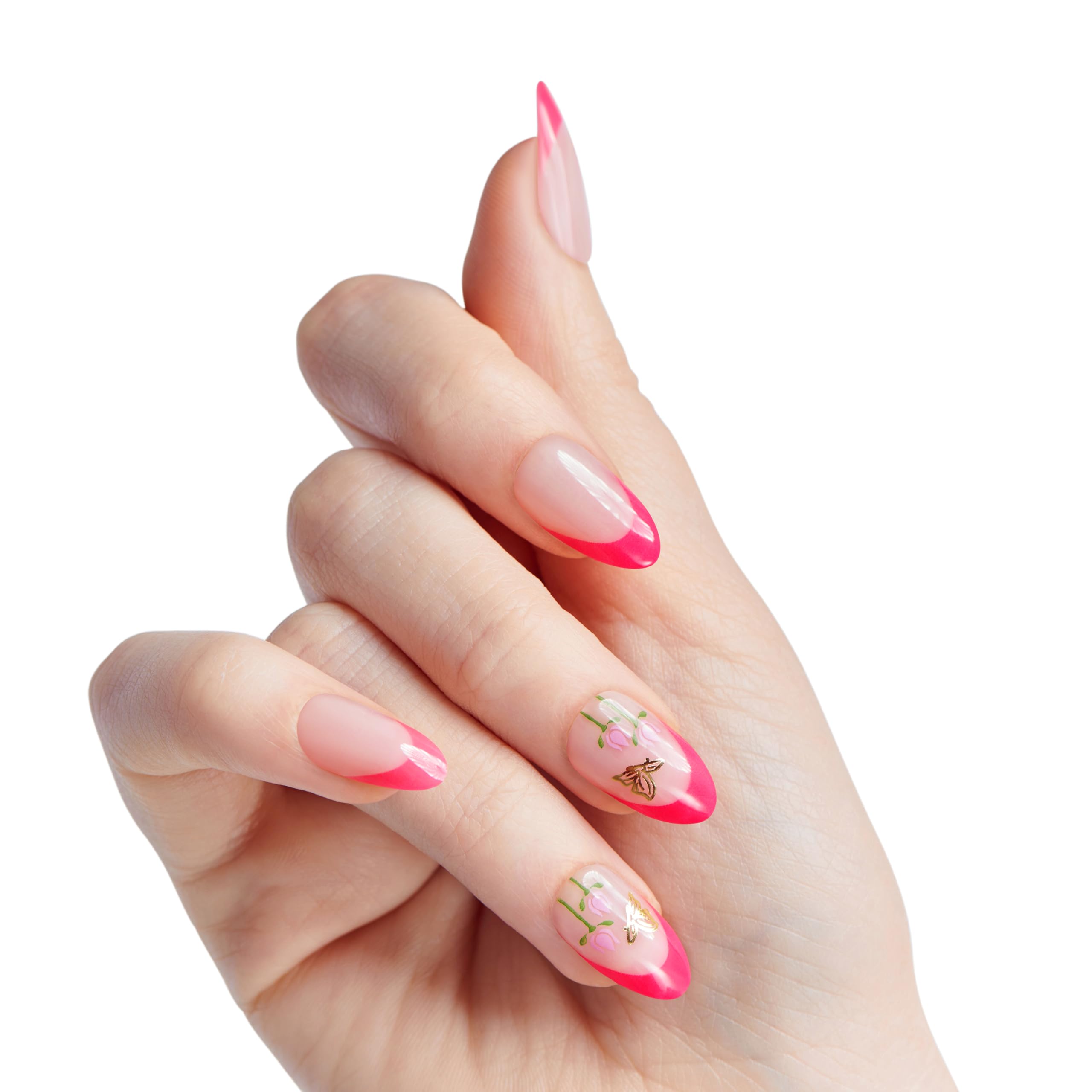 Foto 6 | Press On Nails Imprime Wicked X «unlikely Friendship» Pink - Venta Internacional.