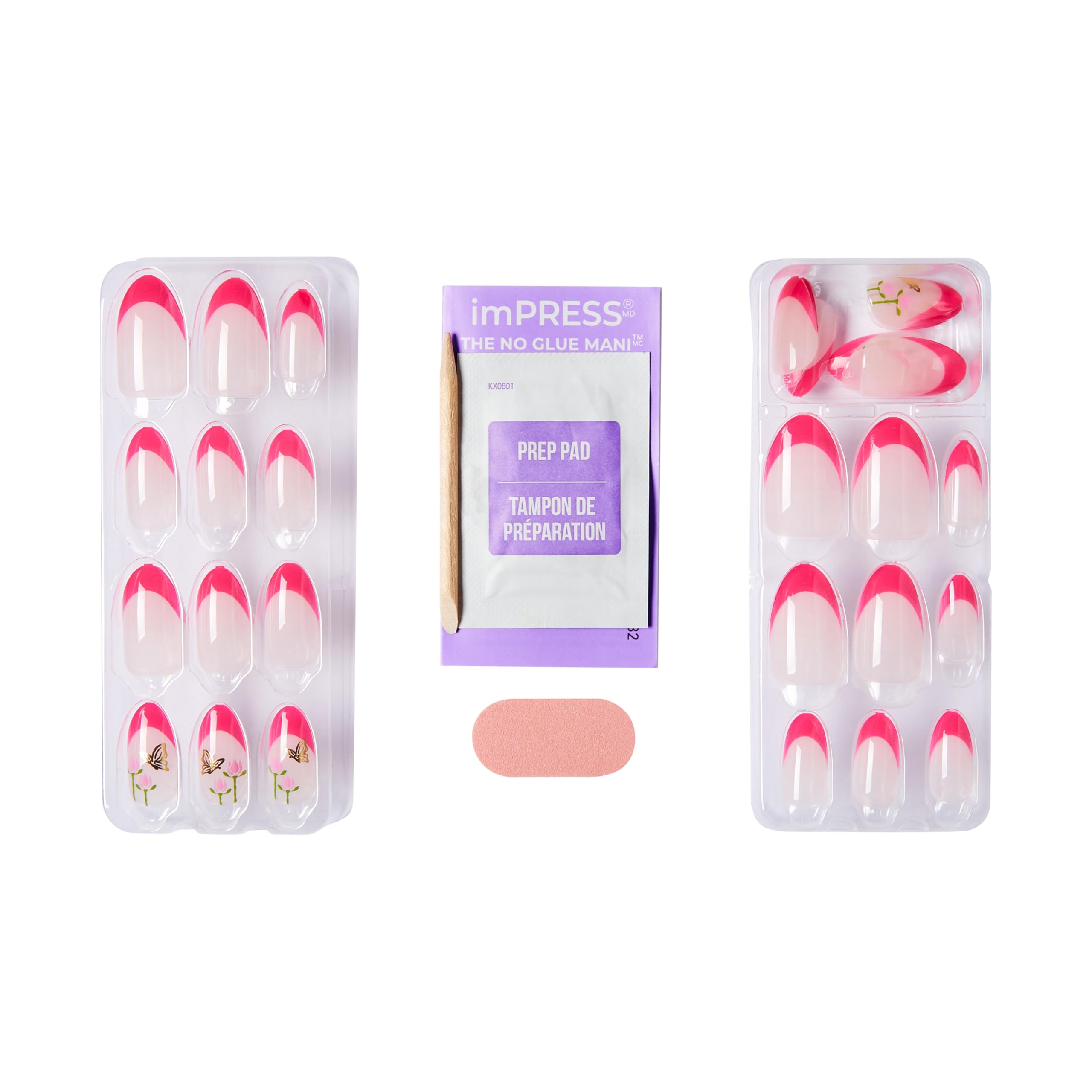 Foto 8 pulgar | Press On Nails Imprime Wicked X «unlikely Friendship» Pink - Venta Internacional.