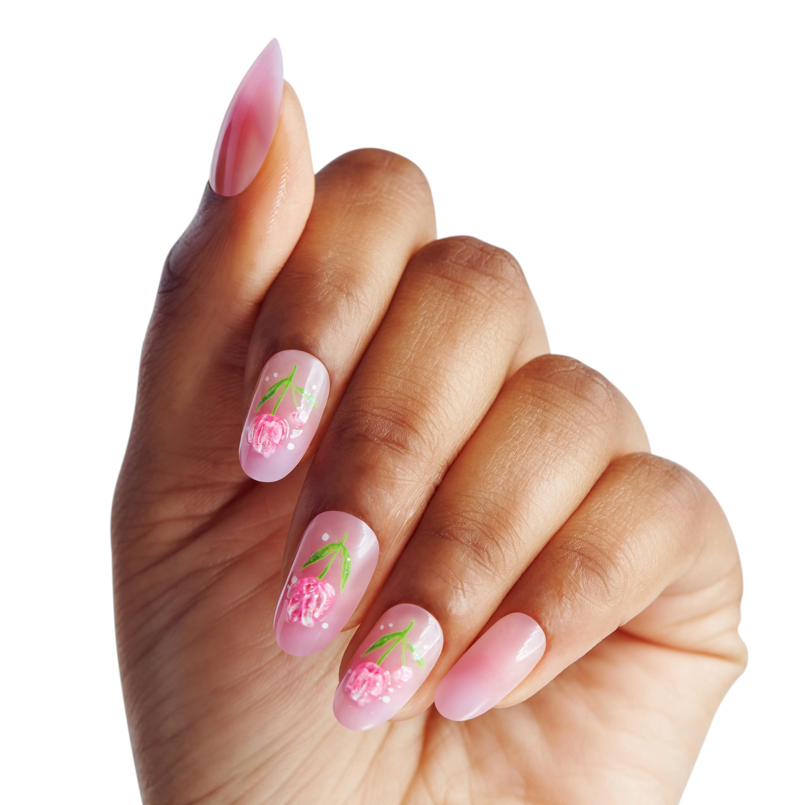 Foto 7 pulgar | Presiona Las Uñas Kiss Wicked X Kiss 'bloom In Land' Pink - Venta Internacional.