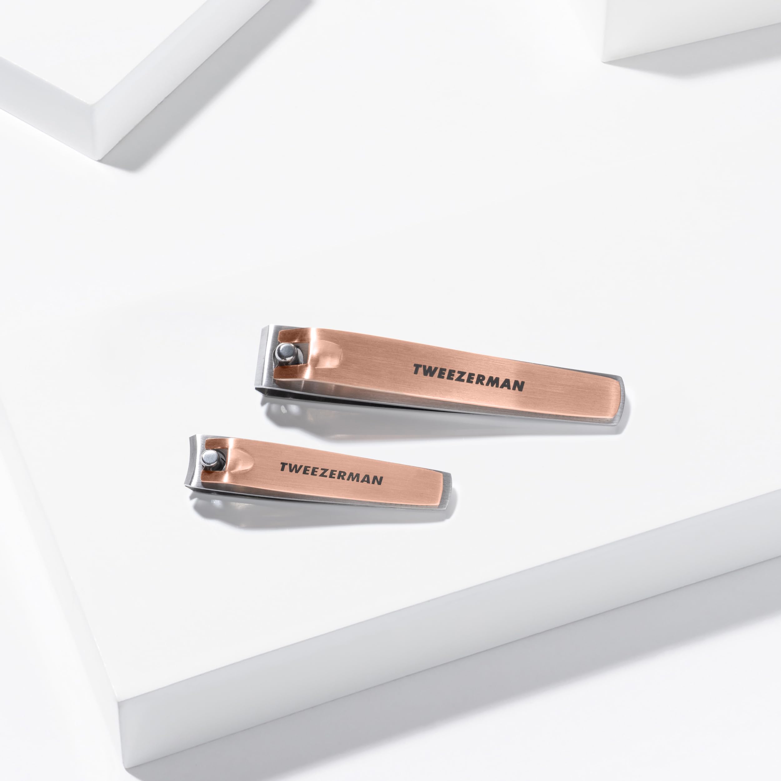 Foto 7 | Juego Clipper Tweezerman  Combinación De Oro Rosa  Acero Inoxidable - Venta Internacional.