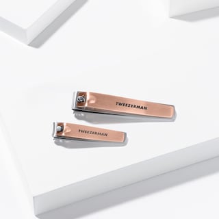 Foto 7 | Juego Clipper Tweezerman Combinación De Oro Rosa Acero Inoxidable - Venta Internacional.