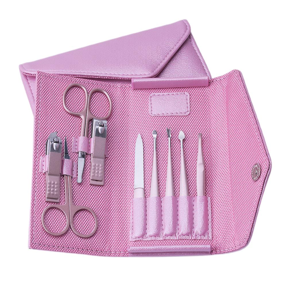 Foto 4 pulgar | Set De Cortaúñas Huoguo Pink Beauty Salon Tool Para Mujer - Venta Internacional.