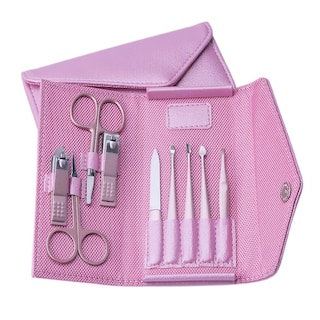 Foto 3 | Set De Cortaúñas Huoguo Pink Beauty Salon Tool Para Mujer - Venta Internacional.