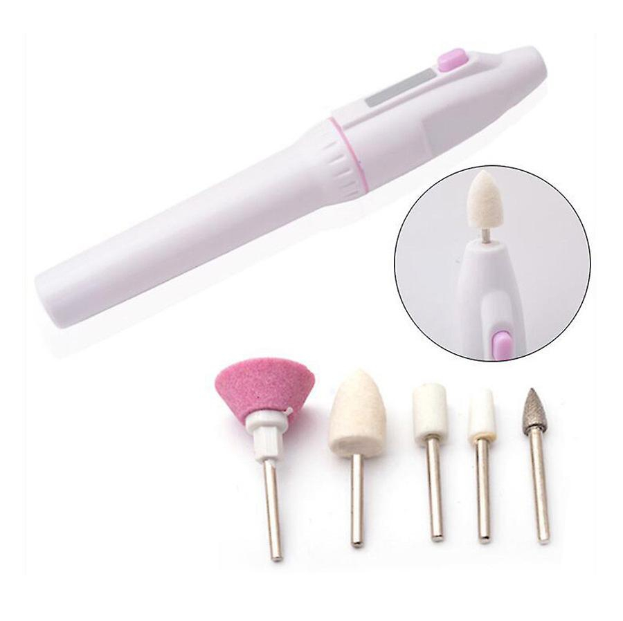 Foto 4 pulgar | Kit De Recorte De Uñas Para Manicura Y Pedicura Eléctrica 5 En 1 | Huoguo - Venta Internacional.
