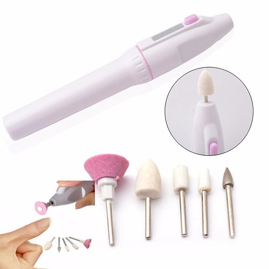 Foto 5 pulgar | Kit De Recorte De Uñas Para Manicura Y Pedicura Eléctrica 5 En 1 | Huoguo - Venta Internacional.