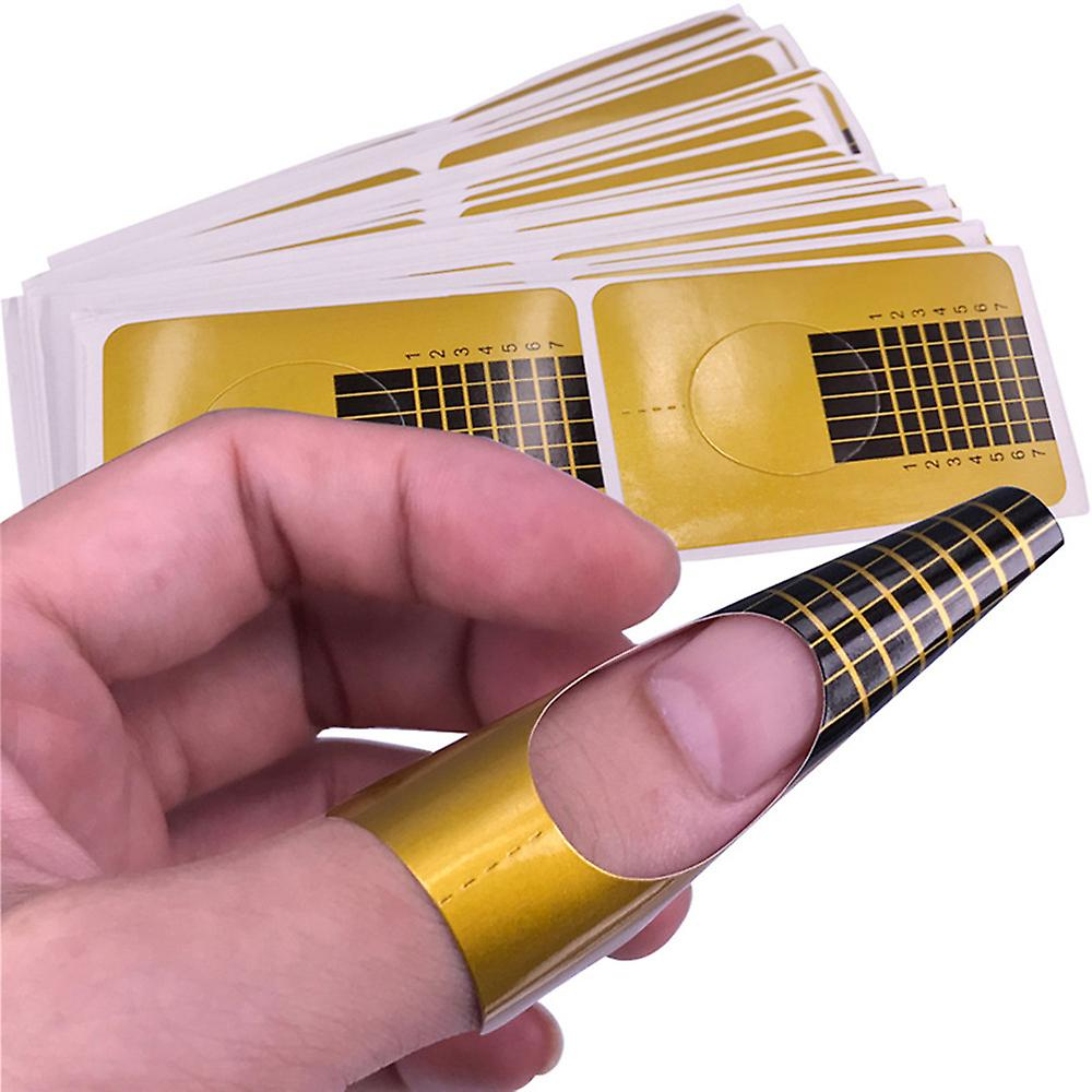 Foto 2 pulgar | Guía De Formas De Extensión Para Uñas  Gel Acrílico Uv  10 Unidades - Venta Internacional.