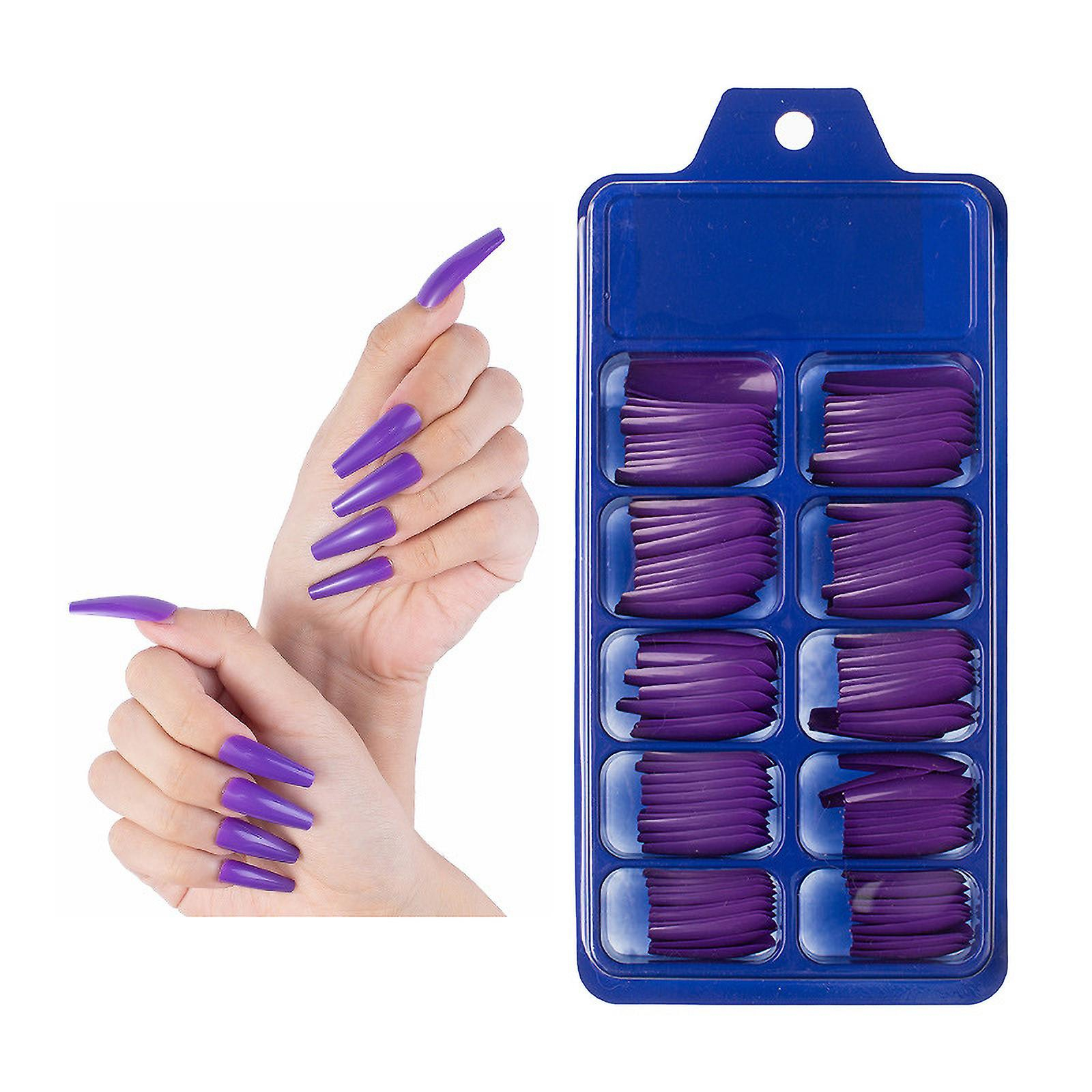 Foto 2 pulgar | Extensión De Uñas Acrílicas Artificiales Para Uñas  100 Unidades  Ataúd Ballerina - Venta Internacional.