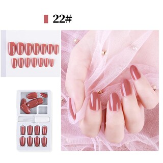 Foto 2 | Uñas Postizas Desmontables Que Se Pueden Llevar Puestas Con 24 Parches Para Uñas - Venta Internacional.