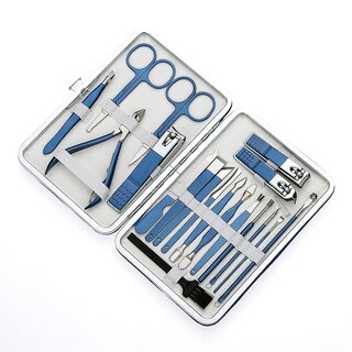 Foto 1 | Juego De Cortaúñas Afilador Secundario Antisalpicaduras 18 Piezas - Venta Internacional.