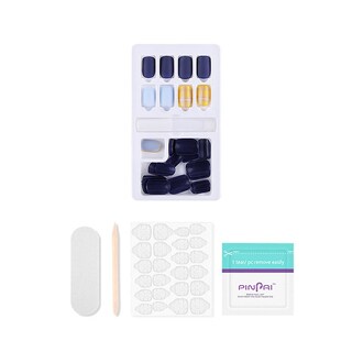 Foto 1 | Uñas Postizas Desmontables Que Se Pueden Llevar Puestas Con 24 Parches Para Uñas - Venta Internacional.