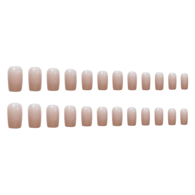 Foto 4 pulgar | Hake Nails Huoguo Jelly Milks Tea  24 Unidades  Con Pegamento - Venta Internacional.