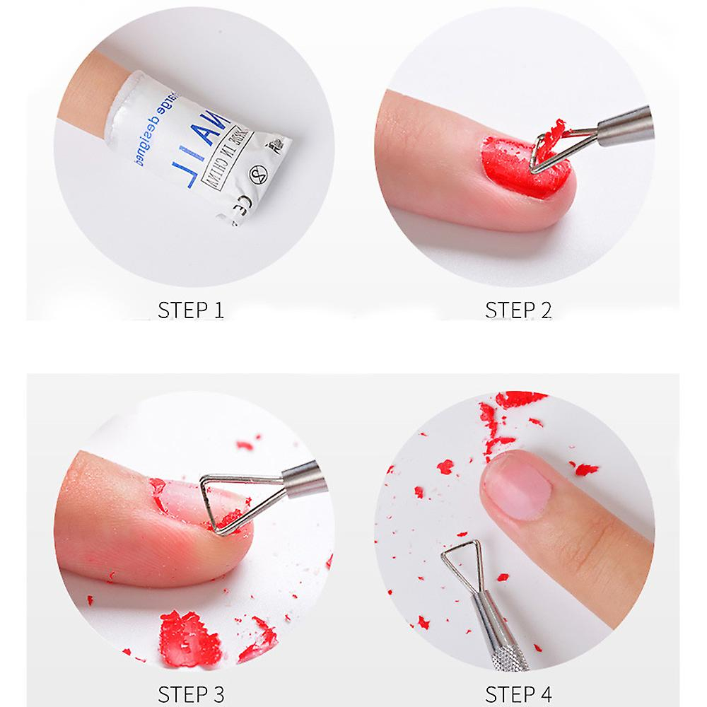 Foto 4 pulgar | Uñas Cuticle Pusher Huoguo De Acero Inoxidable De 12 5 Cm - Venta Internacional.