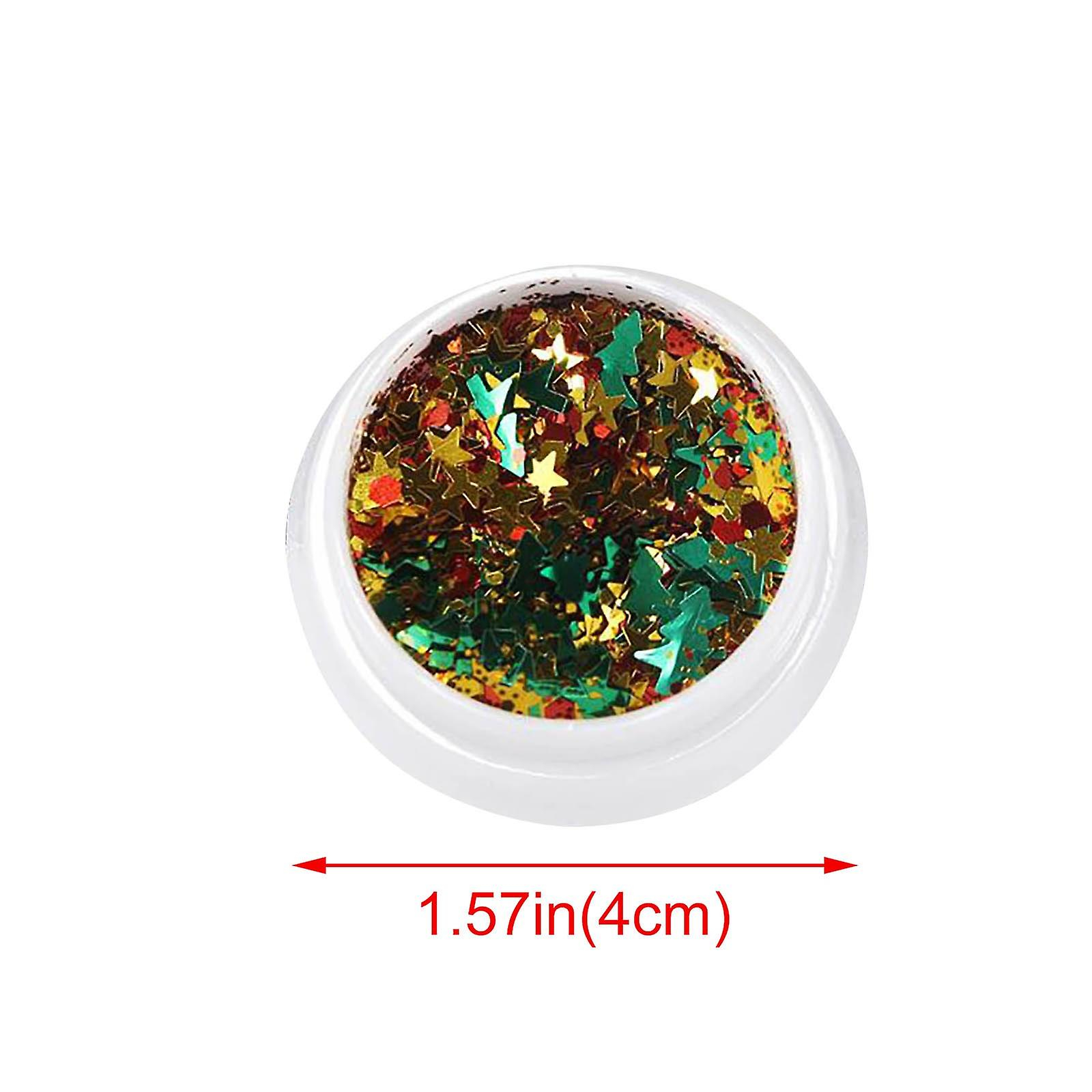 Foto 4 pulgar | Adhesivo De Uñas Huoguo Christmas Snowflake Bell Star Para Mujer - Venta Internacional.