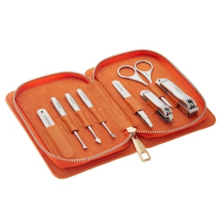 Foto 1 | Kit De Aseo Breed Katana De Acero Quirúrgico 8 Piezas Color Naranja - Venta Internacional.