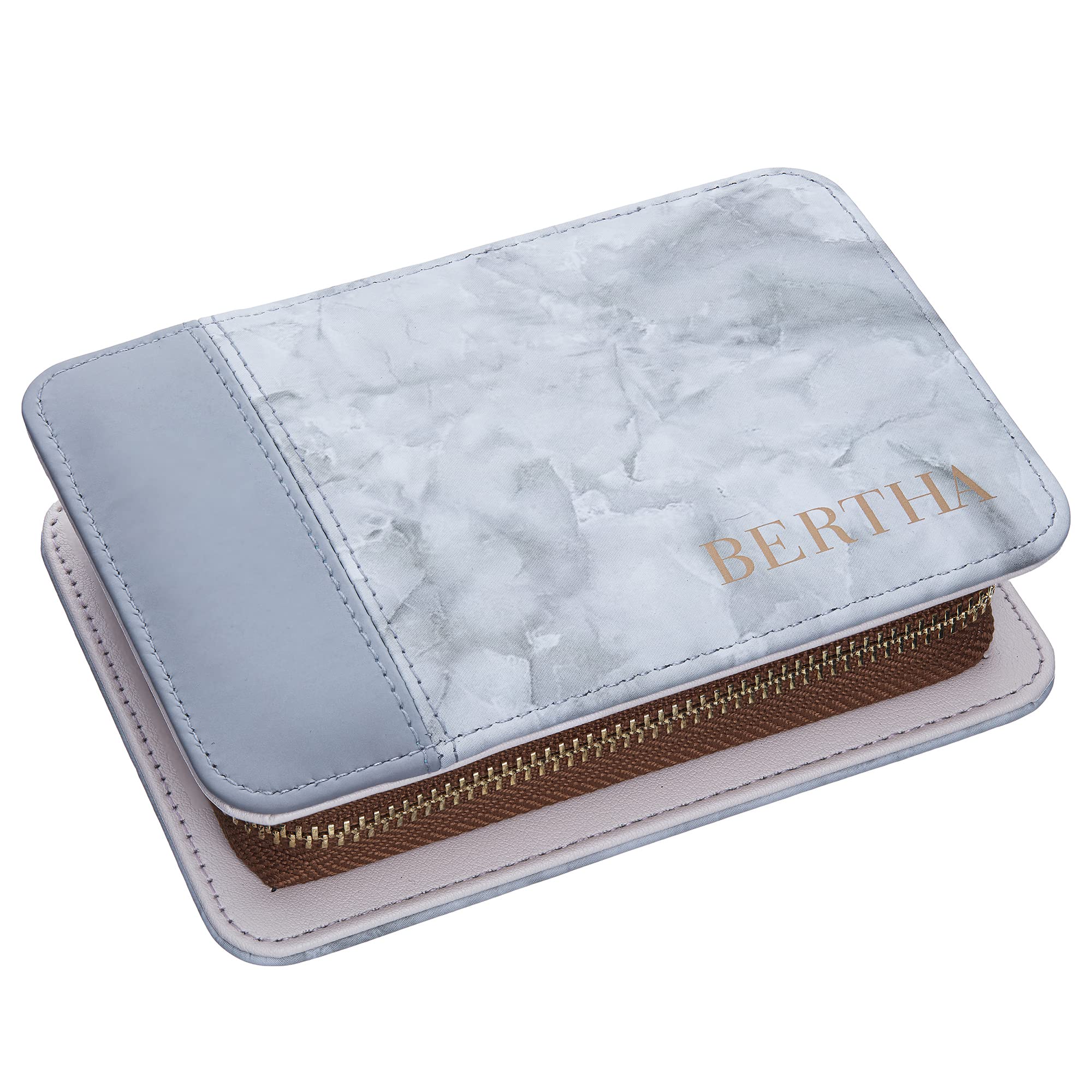Foto 4 pulgar | Kit De Aseo Bertha Melina De Acero Quirúrgico De 8 Piezas Con Funda - Venta Internacional.