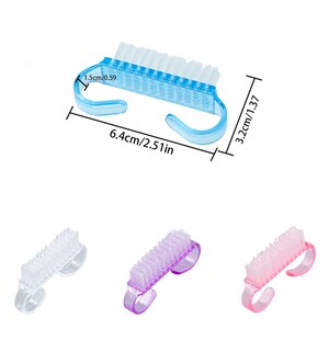 Foto 4 | ''24 Pzs Cepillos Para Uñas Cepillos Limpieza De Uñas Plástico ''