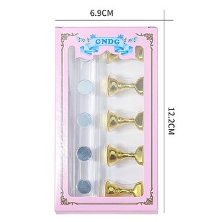 Foto 2 | Juego De Soportes Acrílicos Para Prácticas De Uñas Huoguo Con Base Magnética - Venta Internacional.