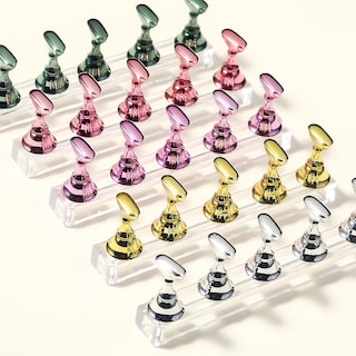 Foto 5 | Juego De Soportes Acrílicos Para Prácticas De Uñas Huoguo Con Base Magnética - Venta Internacional.