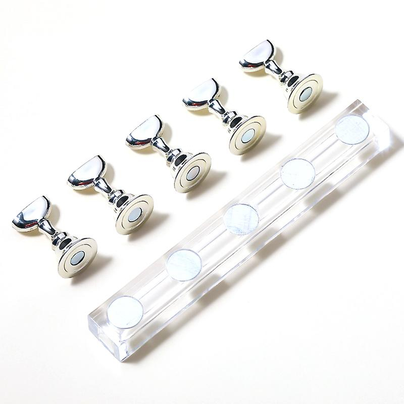 Foto 2 pulgar | Set De Soportes Acrílicos Para Prácticas De Uñas Huoguo - Venta Internacional.