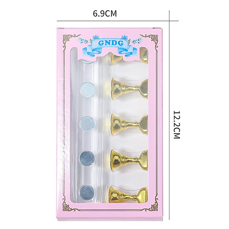 Foto 3 pulgar | Juego De Soportes Acrílicos Para Prácticas De Uñas Huoguo Con Base Magnética - Venta Internacional.