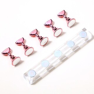 Foto 1 | Juego De Soportes Acrílicos Para Prácticas De Uñas Huoguo Con Base Magnética - Venta Internacional.