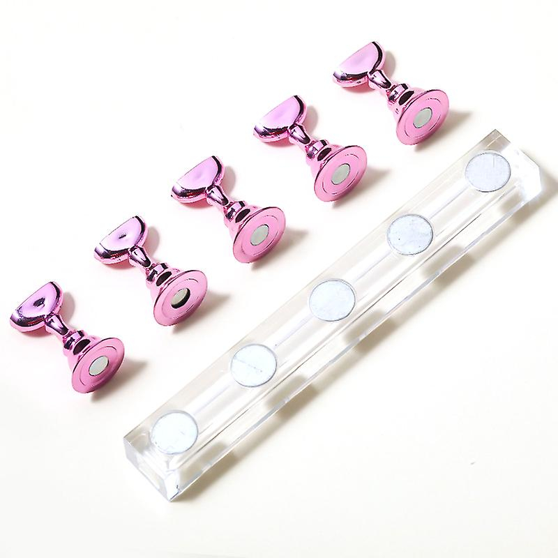Foto 2 pulgar | Set De Soportes Acrílicos Para Prácticas De Uñas Huoguo - Venta Internacional.