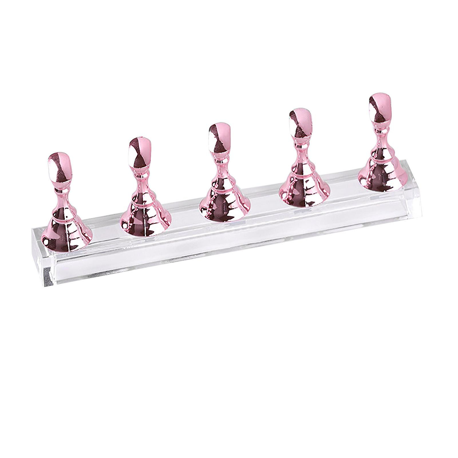 Foto 1 | Expositor Acrílico Para Uñas  Soporte Para Puntas De Uñas  Base Magnética - Venta Internacional.