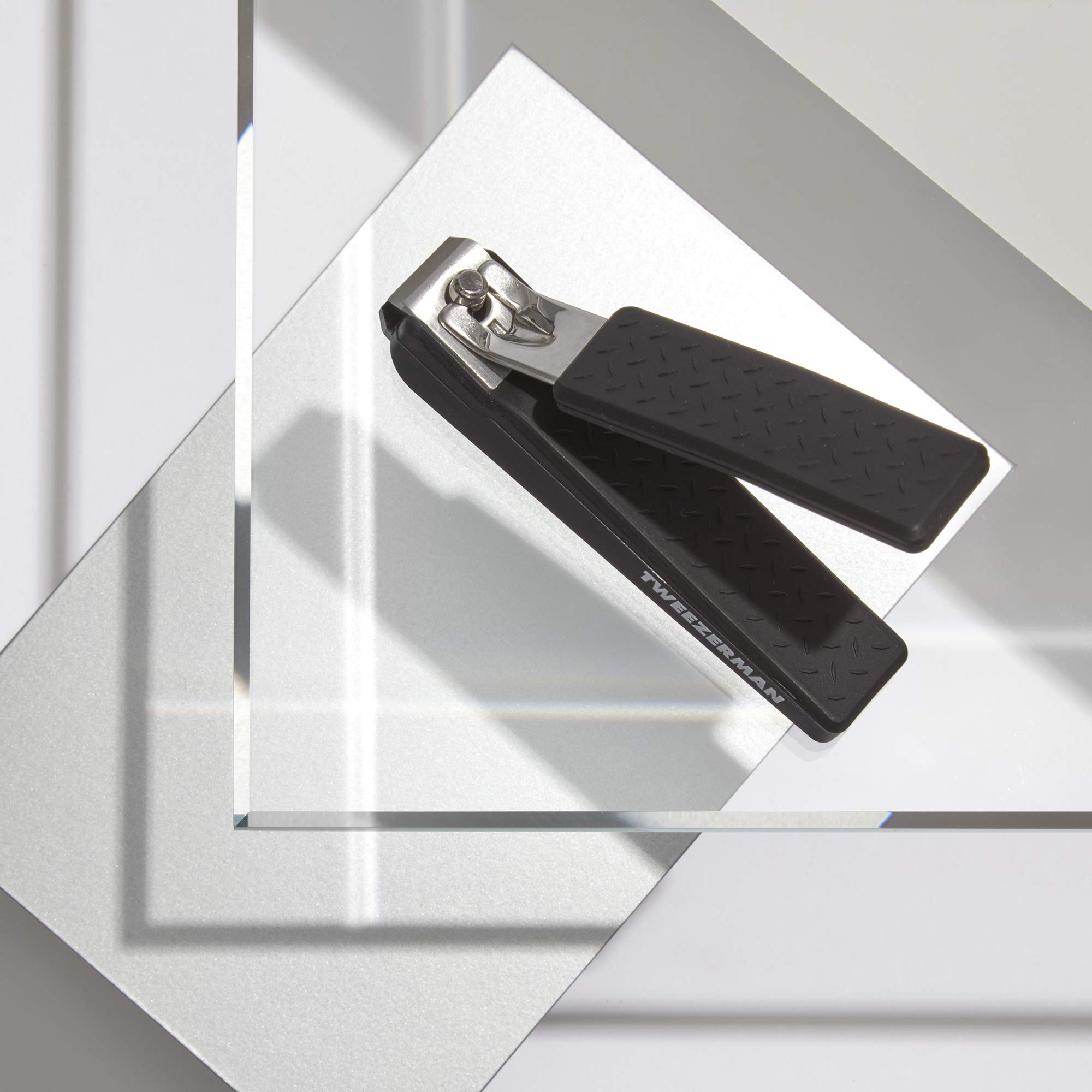 Foto 6 | Toenail Clipper Tweezerman Precision Grip Para Hombre, Color Negro - Venta Internacional.